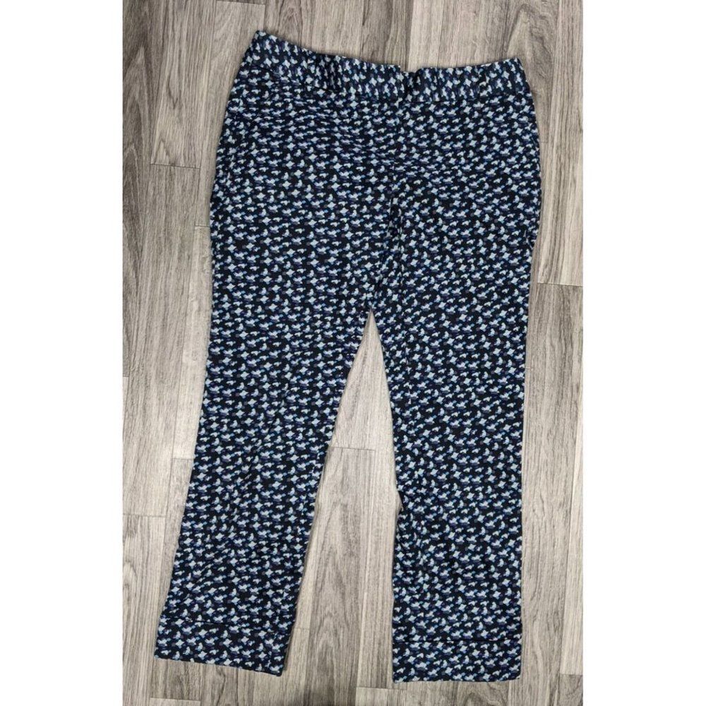 (3/$35) The Limited Size 2 Drew Fit Geometric Pattern Multicolored Cropped Pants